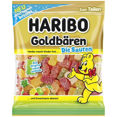 Haribo Goldbären Die Sauren 175g