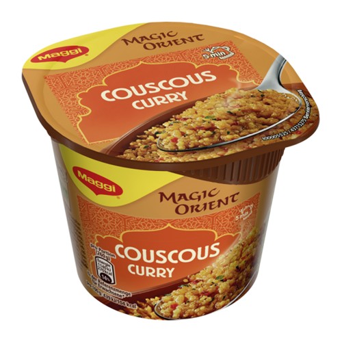 Maggi Magic Orient 5 Minuten Terrine Couscous mit feinem Curry 70g