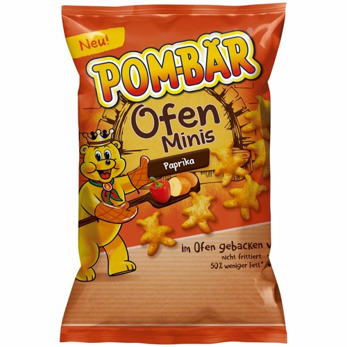 Pom-Bär Ofen Minis Paprika 80g