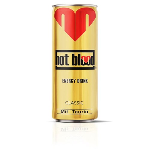 hot blood Energy Classic 0.25l (EINWEG)