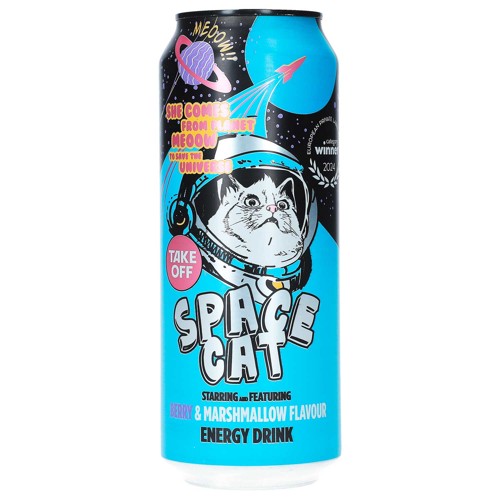 Take Off Space Cat Berry & Marshmallow 0.5l (EINWEG)