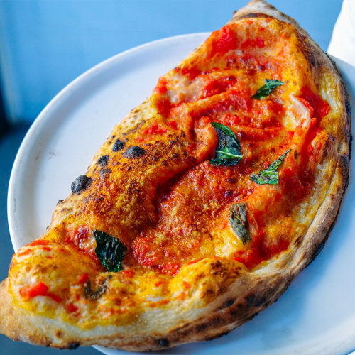 Calzone Salami mit Rindersalami