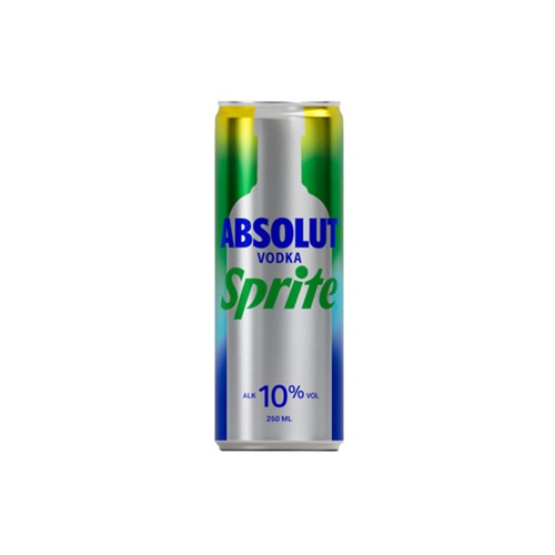 Absolut Vodka Sprite Zero 0.25l (EINWEG)