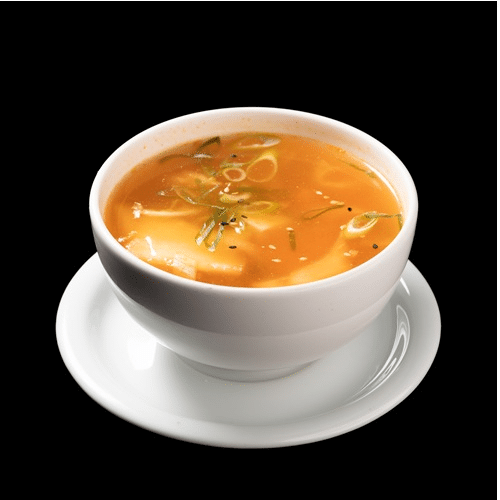 Kimchisuppe (sauer, scharf, vegetarisch)