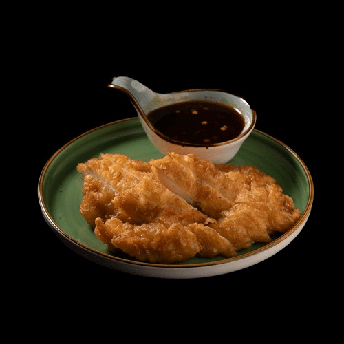 Gebackenes Hühnerfleisch