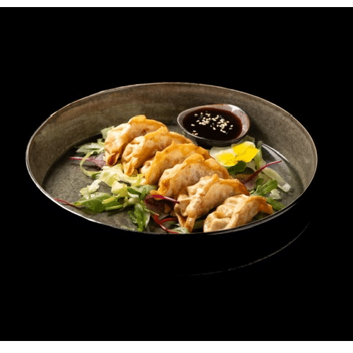 Gebratene Gyoza Huhn & Gemüse