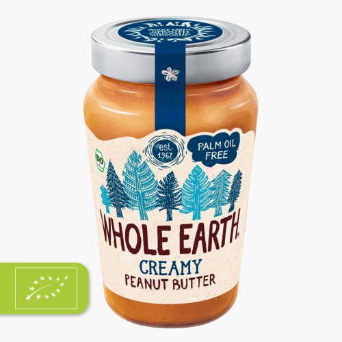 Whole Earth Bio Peanut Butter creamy 340g