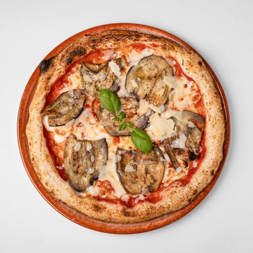 Pizza Aubergine Parmegano