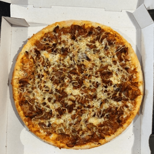 Drehspieß Pizza