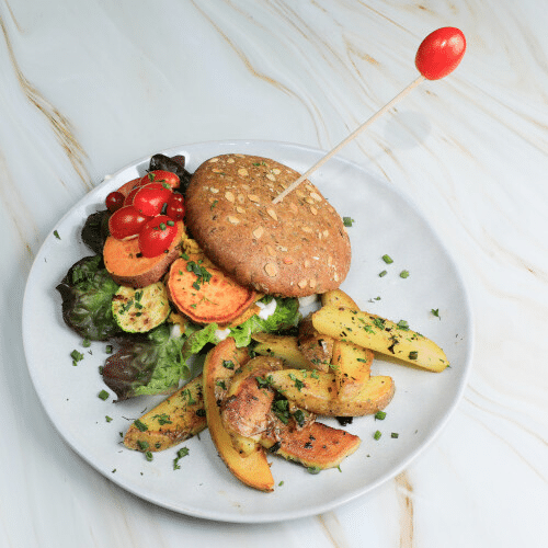 Caro's Burger-Deluxe (vegan)