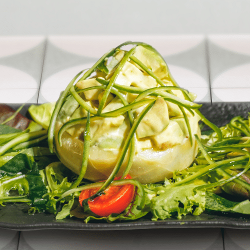 Avocado in Artischocke