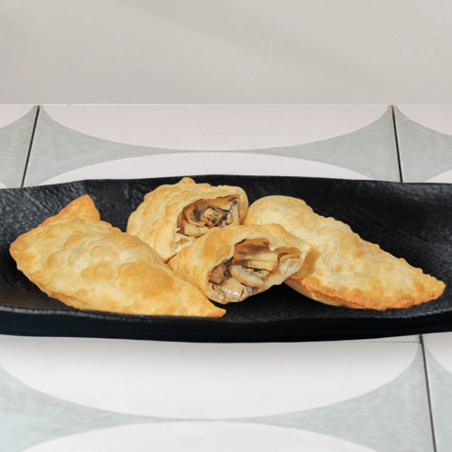 Champignon Teigfladen