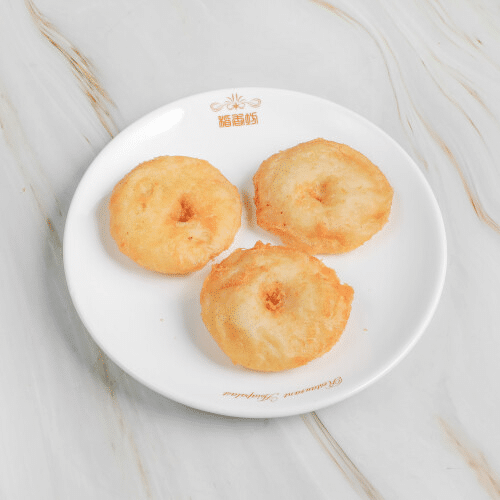 Ananas mit Honig, gebacken