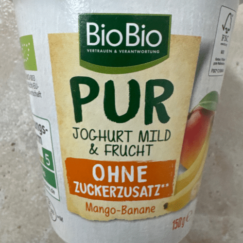 Bio Bio Frucht Joghurt Mango-Banane 150g