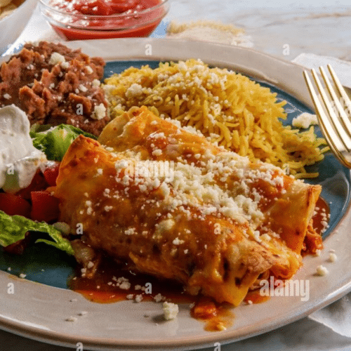 Enchiladas con Pollo