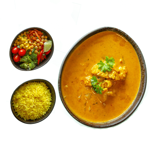 Jaffna Coconut Chicken Curry (scharf)