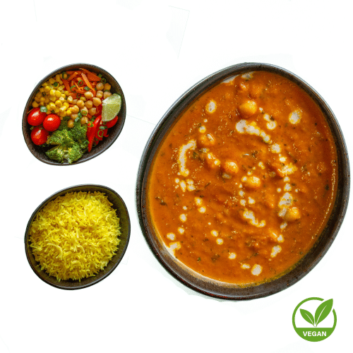 Kichererbsen Curry (vegan, würzig)