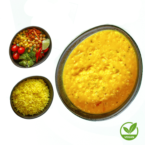 Linsen Curry (vegan mild)