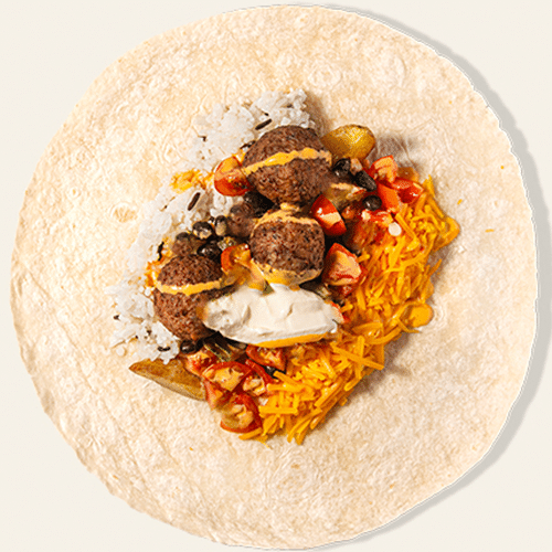 Meatball Burrito
