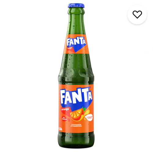 Fanta Orange Glasflasche 0,33l (MEHRWEG)
