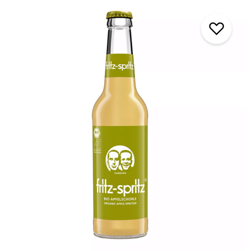 Fritz-spritz Bio Apfelschorle 0,33l (MEHRWEG)