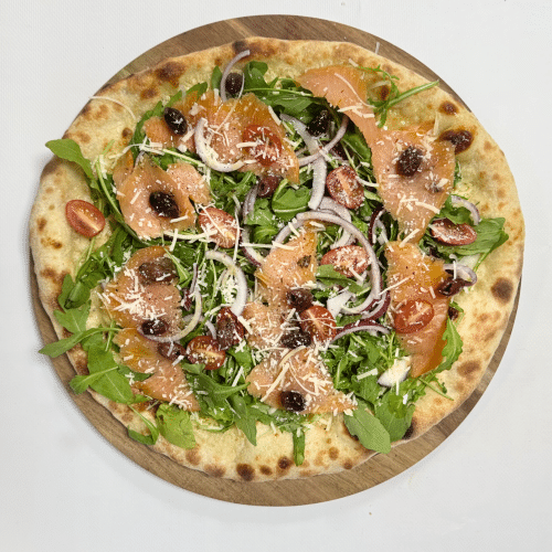 Pizza Lachs