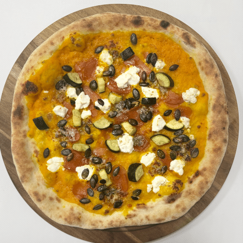 Pizza White Pumpkin