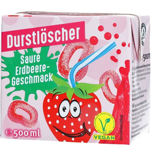 Durstlöscher Saure Erdbeere 0.5l
