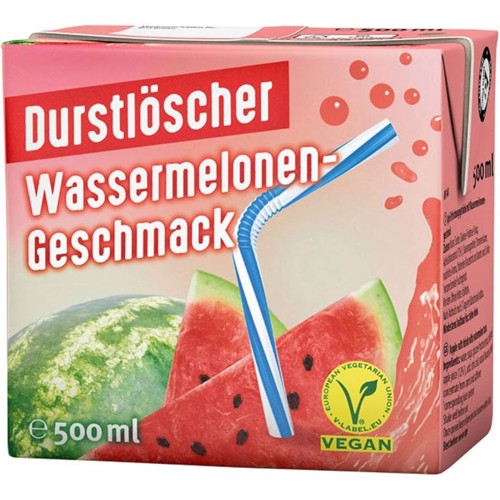 Durstlöscher Wassermelone Geschmack 0.5l