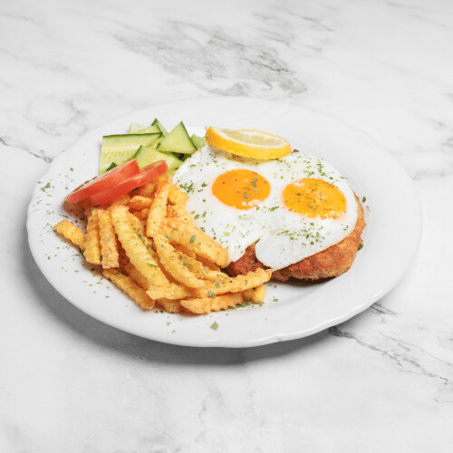Schnitzel Hamburger Art