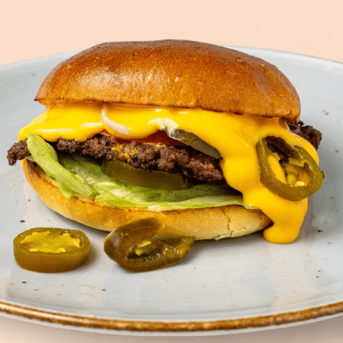 Mosh's Chili Cheese Burger