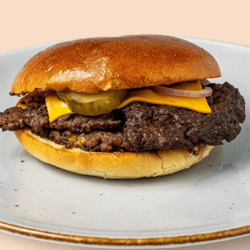 Mosh's Double Smash Burger