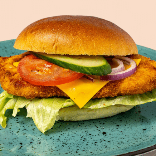 Mosh's Fried Chicken Burger
