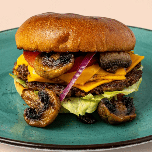 Mosh's Mushroom Burger