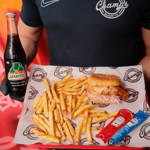 Champs Chicken Burger - Menü