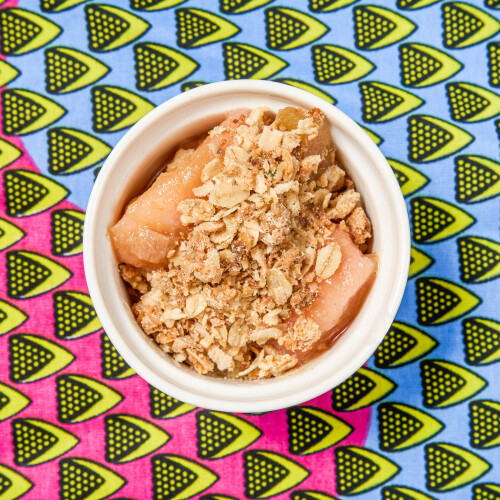 Apple & Rhubarb Crumble
