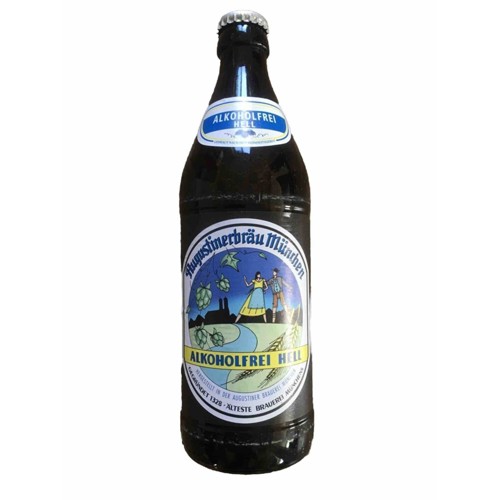 Augustiner Hell Alkoholfrei 0.5l (MEHRWEG)