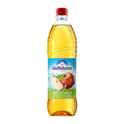 Adelholzener Apfelschorle 1.0l (EINWEG)