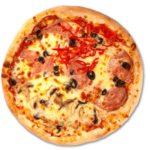 Pizza Quattro Stagioni (scharf)