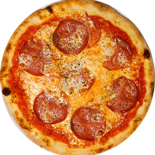 Pizza Rindersalami