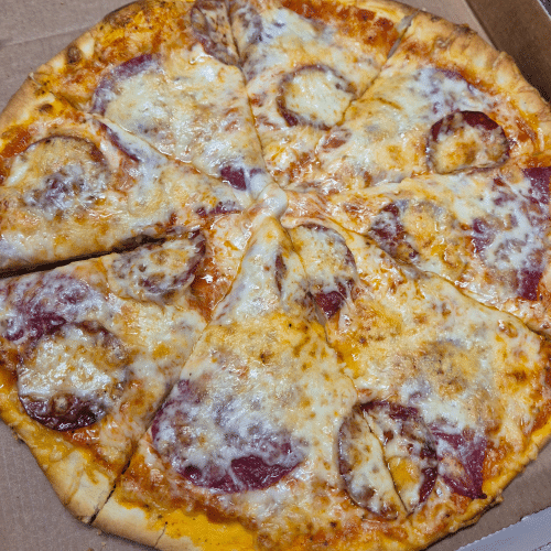 Pizza Salami (scharf)