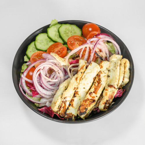 Halloumi Grillkäse Salat