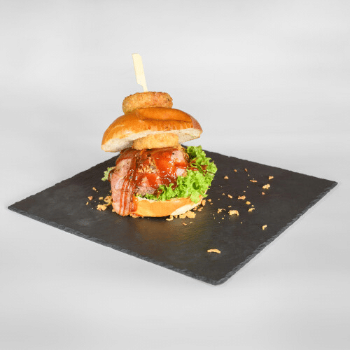Homemade Texas BBQ Special Burger