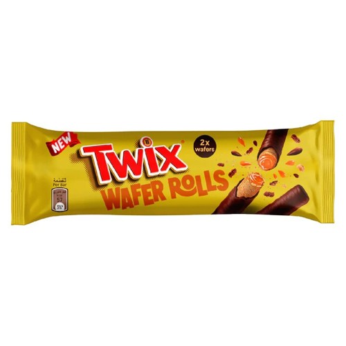Twix Wafer Rolls 22.5g
