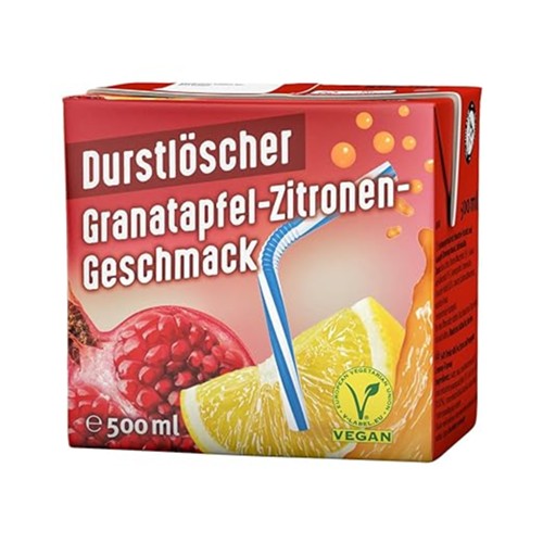 Durstlöscher Granatapfel-Zitronen 0.5l