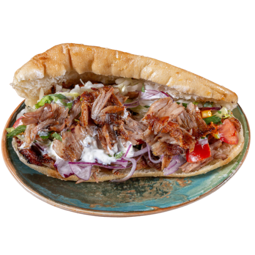 Döner Ekmek Arası - Drehspießfleisch vom Kalb