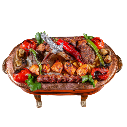 Gemischter Grillteller für 2 Personen