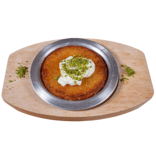 Künefe mit Sahne