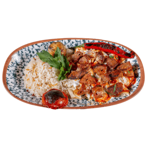 Yoğurtlu Kuzu Şiş (ohne Salat)