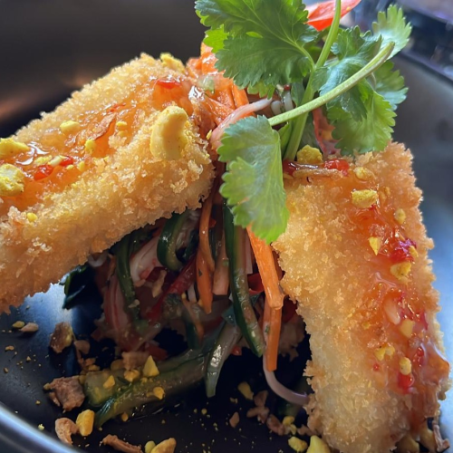 Salu-Salo Garden - Vegan mit knusprigem Seidentofu
